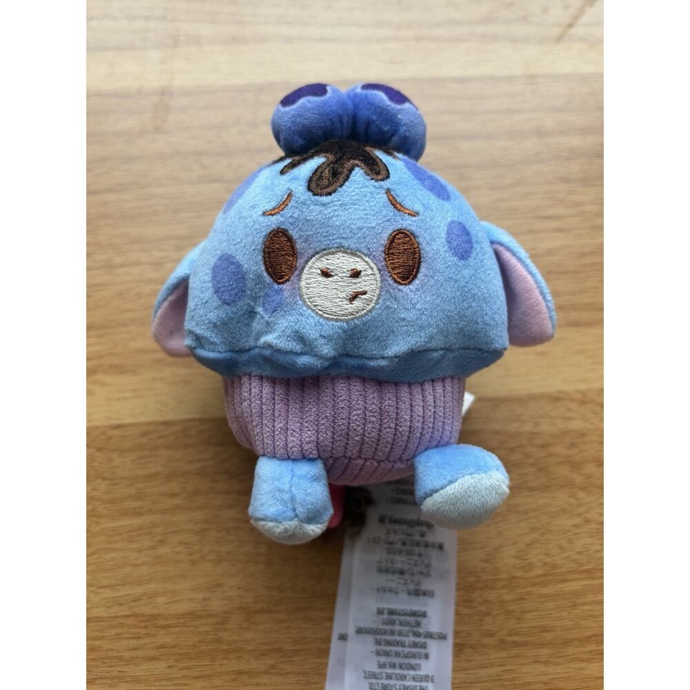 Disney Munchlings Blueberry Muffin Eyeore Plush Baked Treats Collection